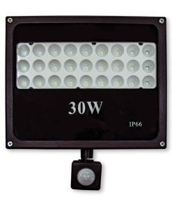 LED svetlo s pohybovým senzorom 30W IP66